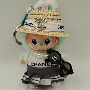 PIN FOR LOVE LABUBU CHANEL "Vibes" Entire outfit including CC shoes & CCglasses